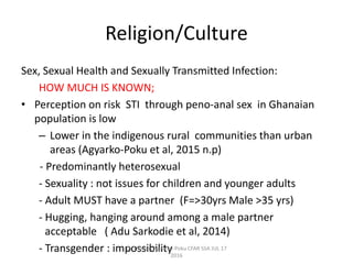 The impact of religion, culture, and multiple stigmas on HIV prevention ...