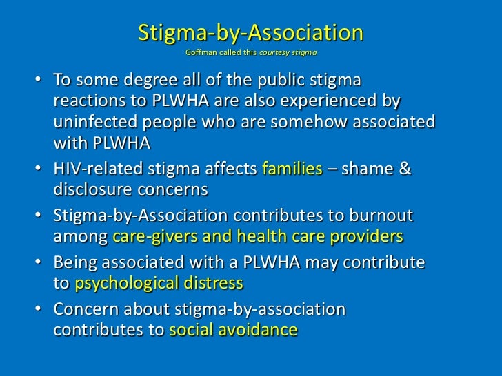 Hiv stigma & discrimination by Dr Munawar Khan SACP