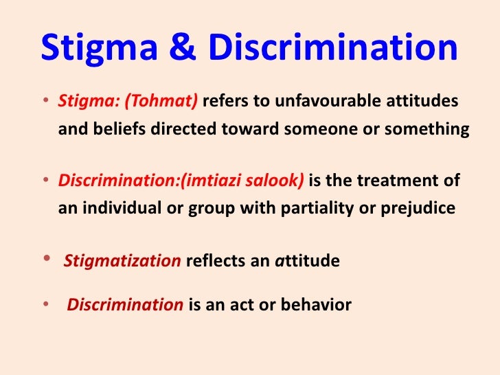 Define social stigma