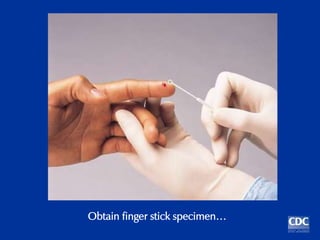 Hiv testing procidures by Dr Munawar Khan SACP | PPTX