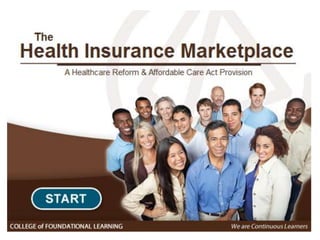 Health Insurance Marketplace e-learning course