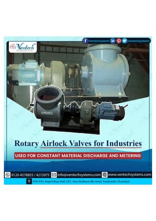 rotary airlock valves for industries