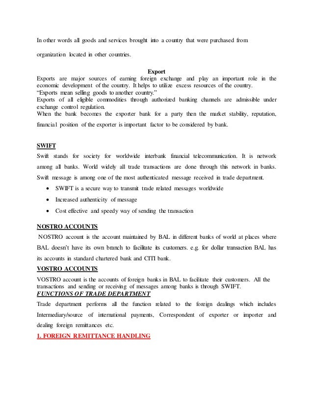 bank alflah internship report other words for internship