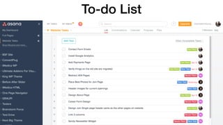 To-do List
 