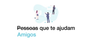 Pessoas que te ajudam
Amigos
 