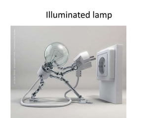 Illuminated lamp
 