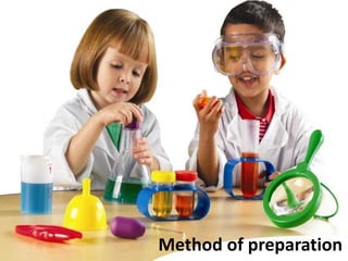 Method of preparation
 