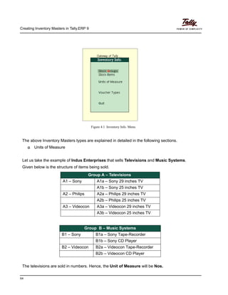 Inventory Master File Example 4 creating inventory masters | PDF