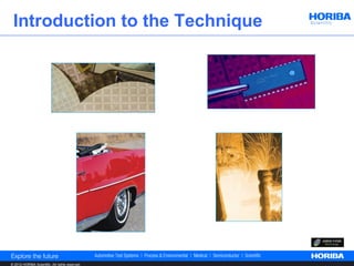 Introduction to the Technique




© 2012 HORIBA Scientific. All rights reserved.
 