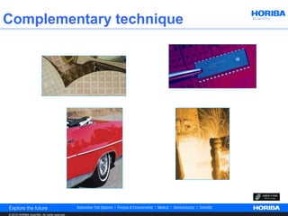 Complementary technique




© 2012 HORIBA Scientific. All rights reserved.
 