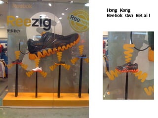 Hong Kong Reebok Own Retail 