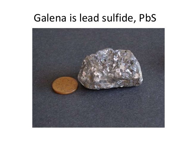 sulfide minerals sulfide minerals