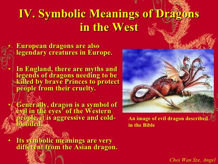 Symbolic Meanings of Dragons between East and West ( HKBU / Contempor…