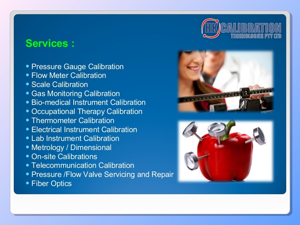 Hk calibration technologies pty. ltd