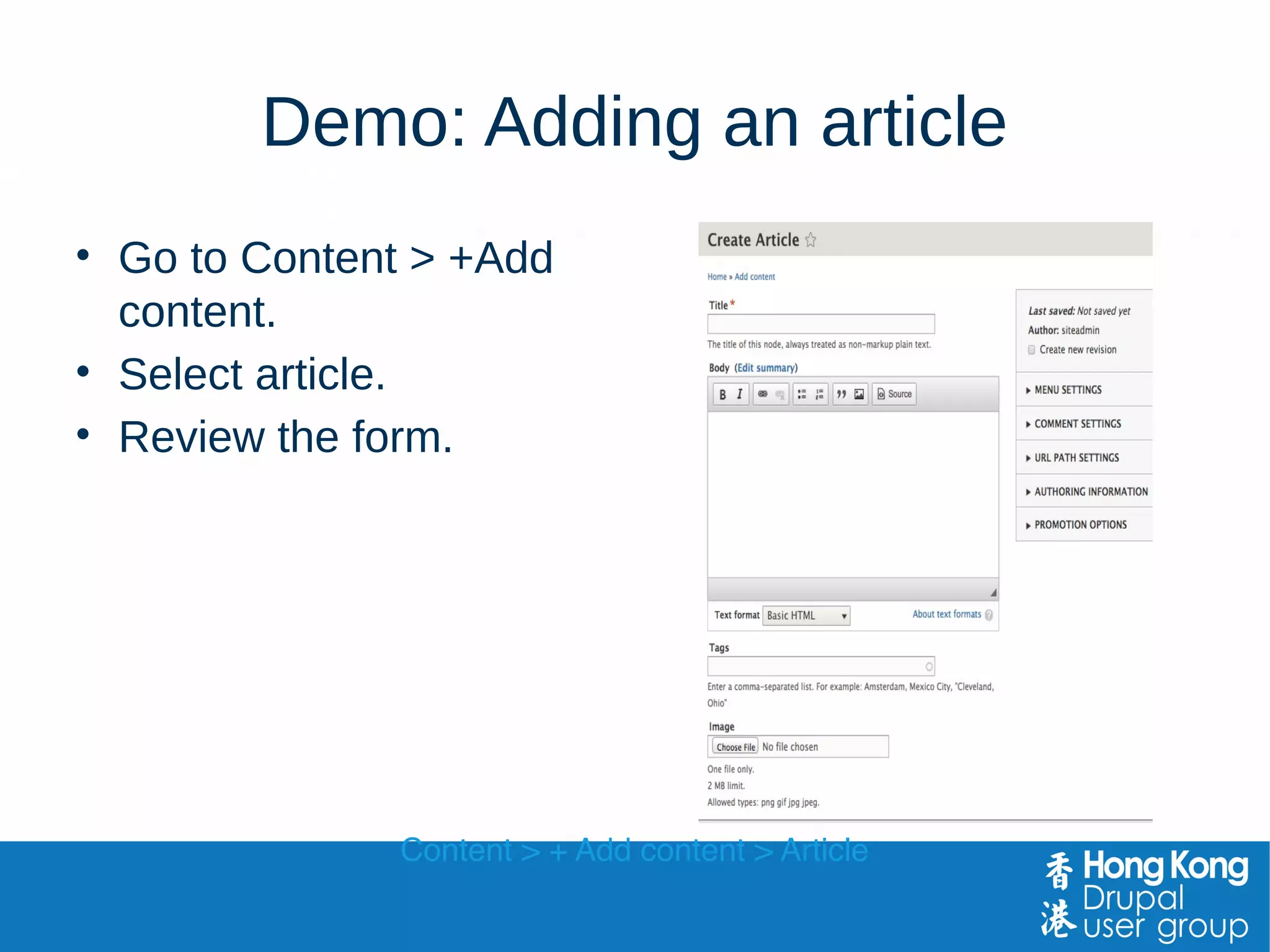 Flexibility for different conditions
With Drupal, you can reuse content intelligently.
 