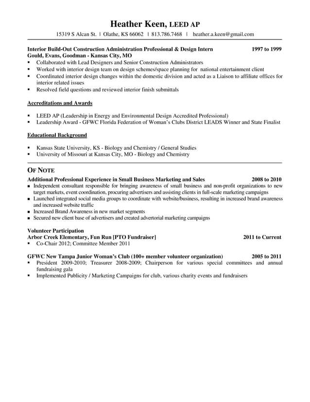 H Keen Resume With Recommendations - H Keen Resume With Recommendations 2 638