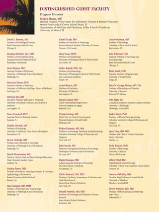 David A. Bennett, MD
Professor of Neurological Sciences
Rush University Medical Center
Chicago, IL
Monique Breteler, MD, P...