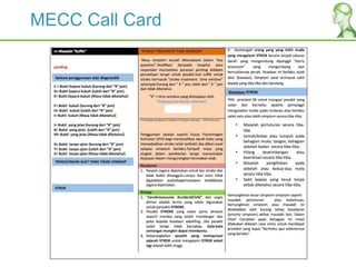 MECC Call Card
 