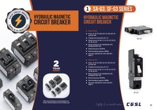 Circuit Breakers Brochure  by CGSL
