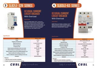 Circuit Breakers Brochure  by CGSL