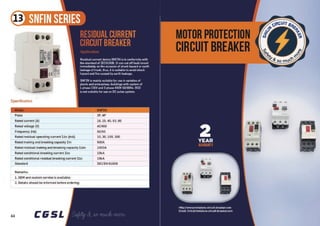 Circuit Breakers Brochure  by CGSL