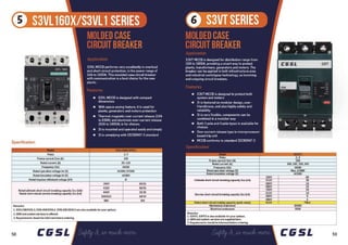 Circuit Breakers Brochure  by CGSL
