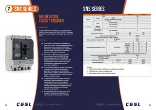 Circuit Breakers Brochure  by CGSL
