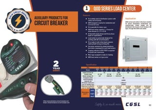 Circuit Breakers Brochure  by CGSL