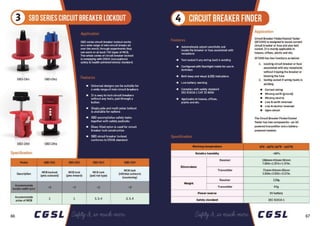 Circuit Breakers Brochure  by CGSL