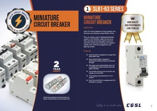 Circuit Breakers Brochure  by CGSL