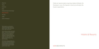 H K R  Hotels Resorts