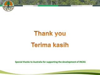 Keeping track of forests: systems for measurement, reporting and verification (MRV) - Experience from the Indonesian National Carbon Accounting System