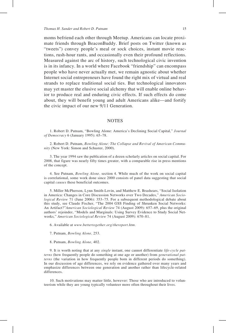 Proposal Essay Topics Ideas Stayathome Essay On Science also High School English Essay Topics Hks Robert Putnam Still Bowling Alone Health Essay