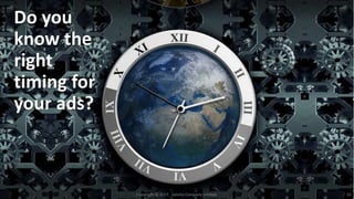 Do you
know the
right
timing for
your ads?
Copyright © 2017. Adams Company Limited. 30
 