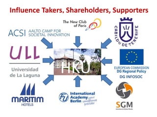 Influence Takers, Shareholders, Supporters




               HKU               DG INFOSOC
 