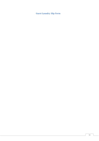 16
Guest Laundry Slip Form
 