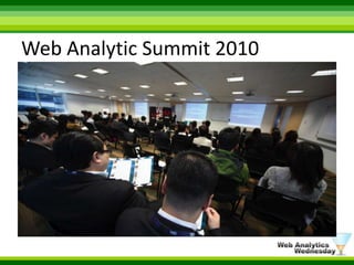 Web Analytic Summit 2010