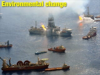 Environmental change
 