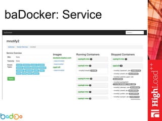 baDocker: Service
 