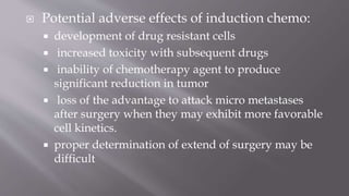 Chemotherapy of Head and neck cancers seminar | PPTX