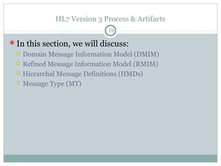 HL7 Version 3 Overview | PPT
