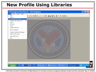 New Profile Using Libraries 