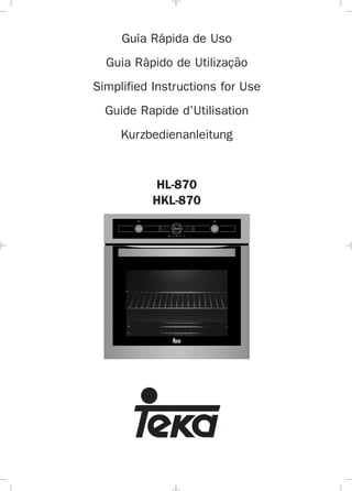 Teka HSC 635 P - Horno Compacto Pirolítico Hydrocelan Multifunción A+ 45 cm  - Lacasadelelectrodomestico.com