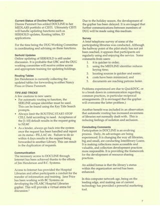 HLABC Forum: January 1994