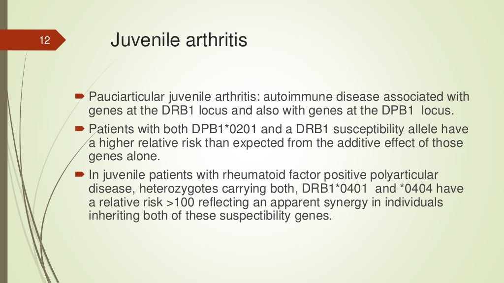HLA in Disease