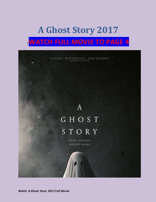 Download Ghost Stories 2017 Full Hd Quality