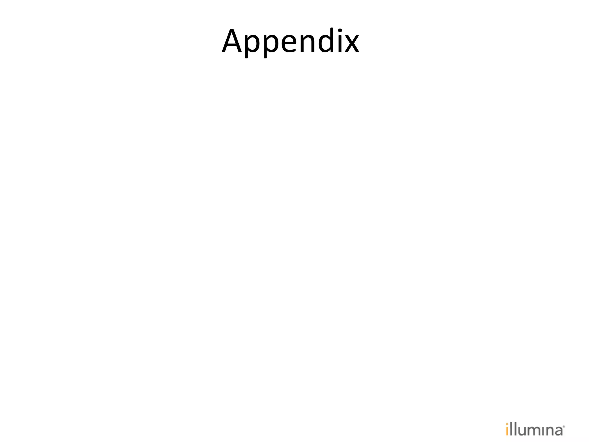Appendix
 
