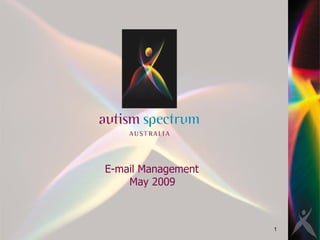 E-mail Management May 2009 