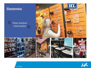 © HL Display
« »Clear product
information
Electronics
 