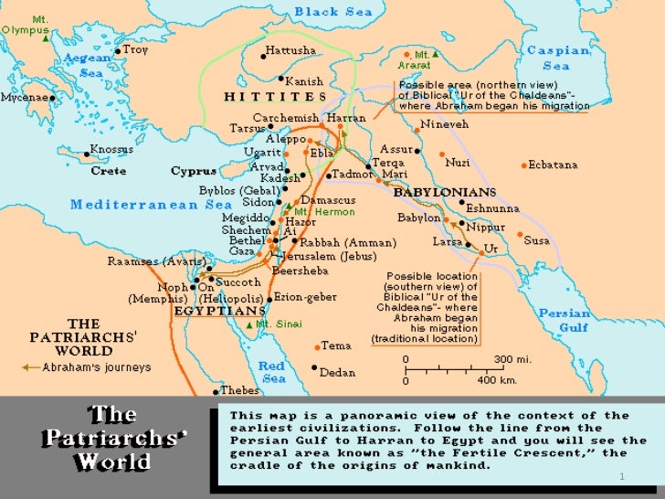 HLDP Maps - Biblical World